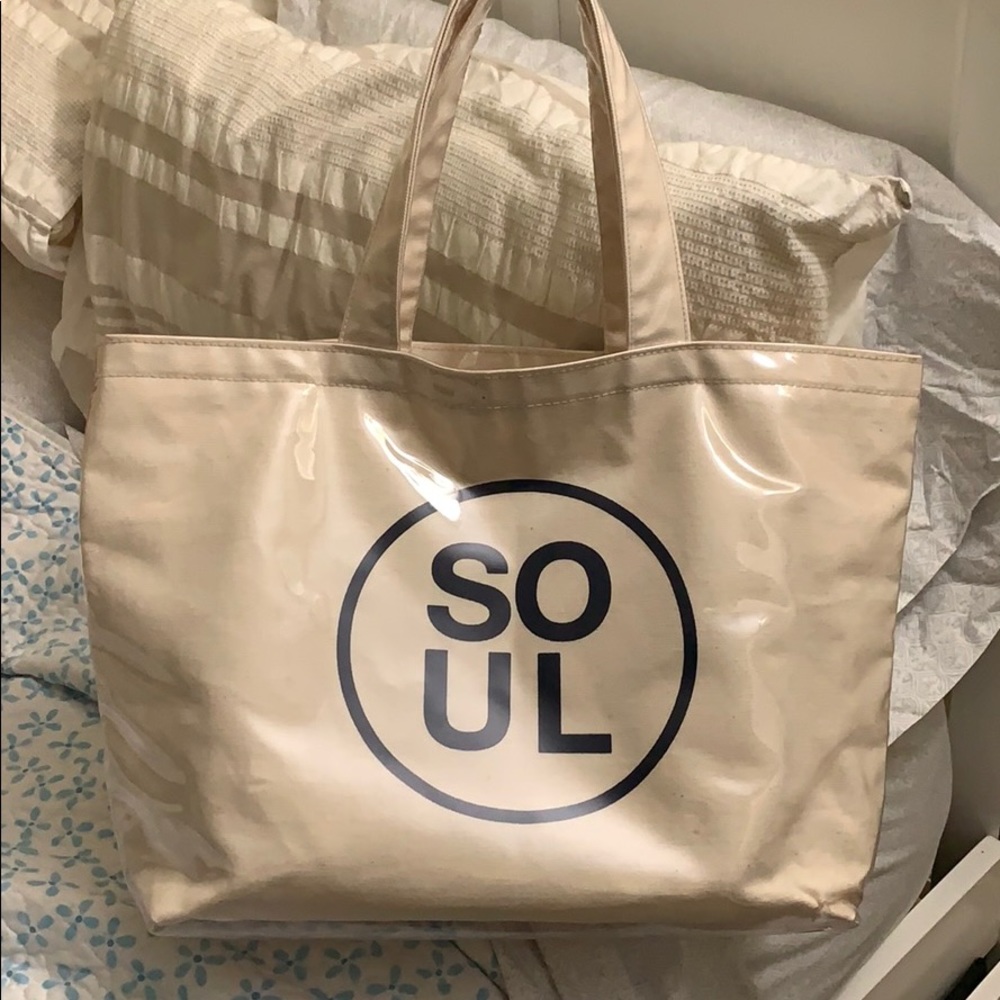Soulcycle beach bag